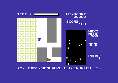 Radar Rat Race screenshot 5 for Commodore 64